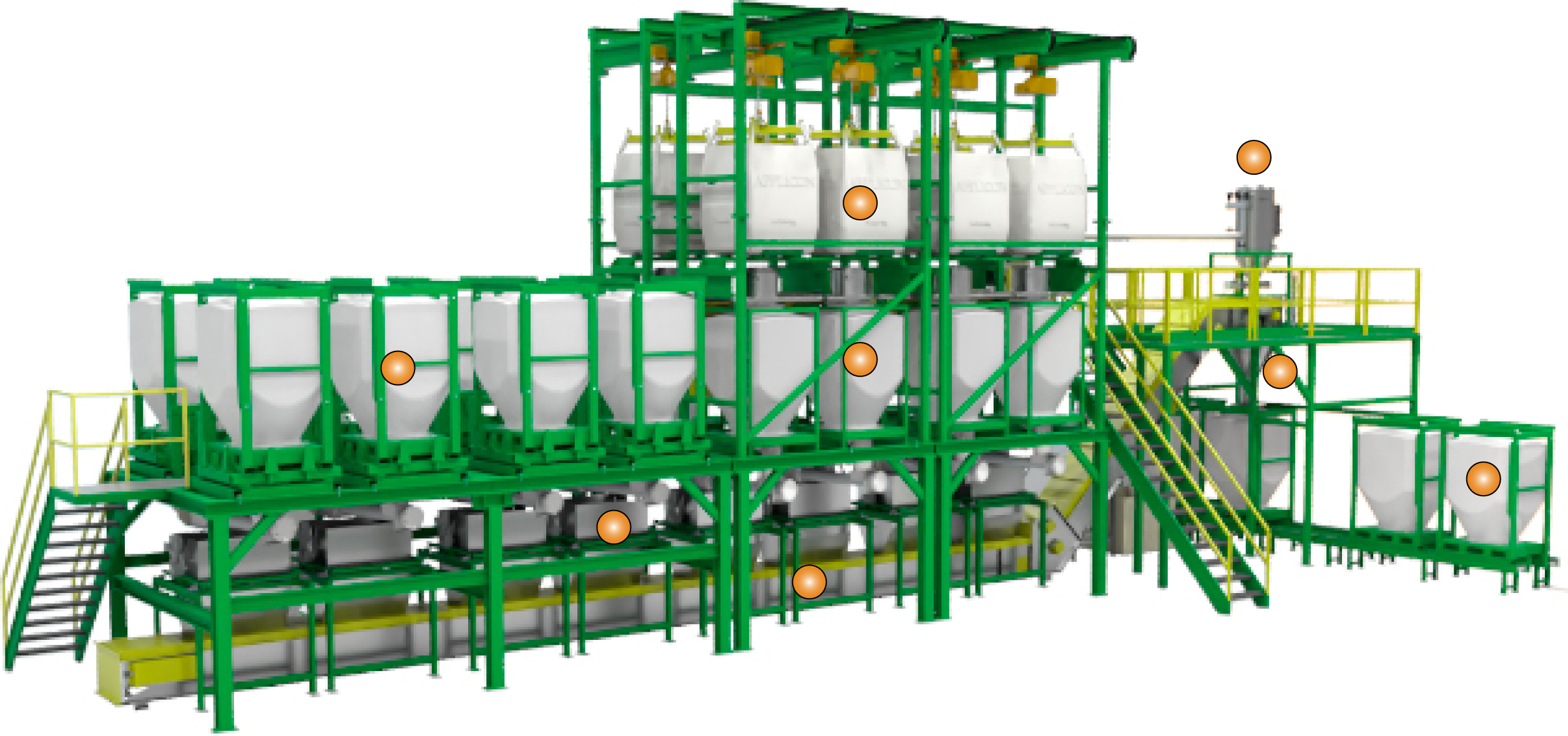 Nutritionals Mixer Weighing Batching System